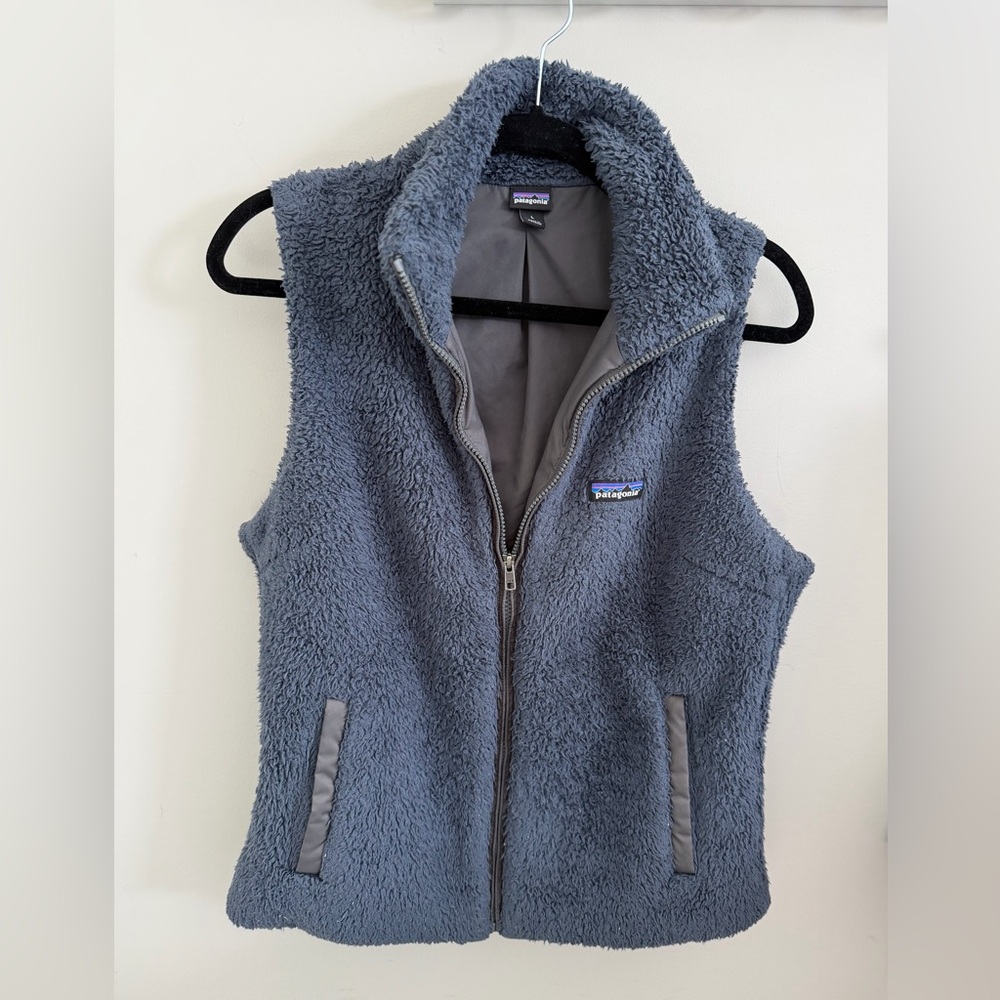 Patagonia Blue Fleece Vest